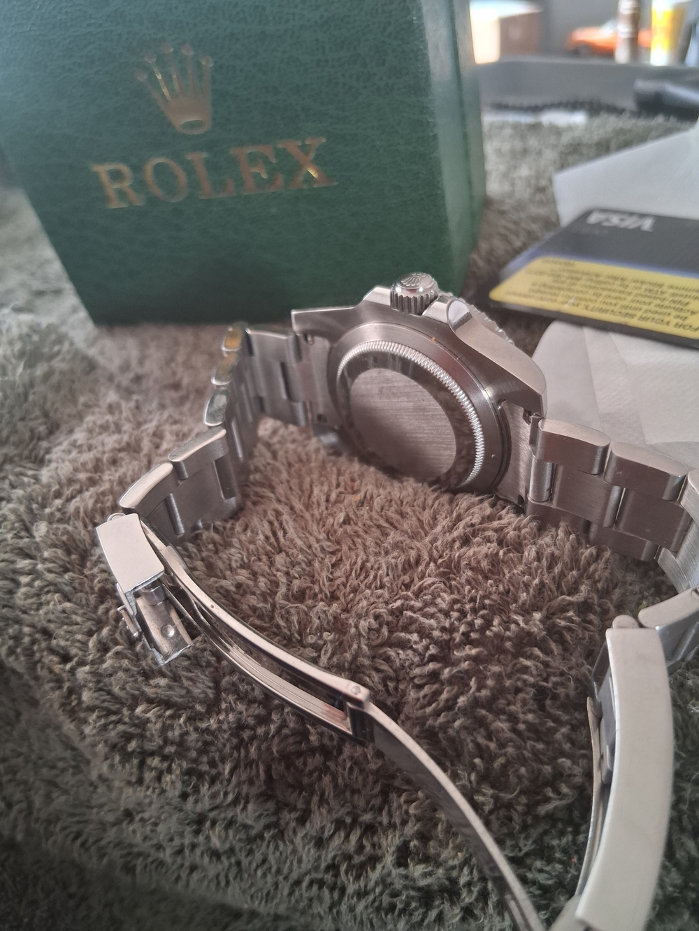 Rolex Silver Stainless Steel Men's Watch Bracelet